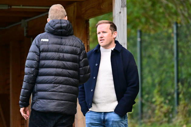 13.10.2026, Fußball, Herren, 2.BL (Bundesliga), Saison 2026 2027, Holstein Kiel Training, KSV Geschäftsführer Olaf Rebbe Kiel, nähe Holstein-Stadion Projensdorf, Trainingszentrum, N Schleswig-Holstein Deutschland