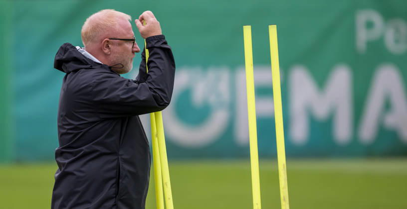 13.10.2026 - Fussball - 2. Bundesliga - Saison 2026 2027 - SpVgg Greuther Fürth Fuerth ( Kleeblatt ) - Training - - xwoxzix - Heiko Vogel ( Trainer SpVgg Greuther Fürth )