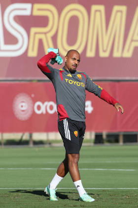 SOCCER - UEFA Champions League - AS Roma - press conference, PK, Pressekonferenz Photo by IPA ABACAPRESS.COM89637391 - October 13, 2026 Champions League: Gasperini and Malen Press Conference Training Sessions In the photo: Malen (Photo by Gino Mancini) Roma Italy  Copyright: xIPAxSport ABACAx