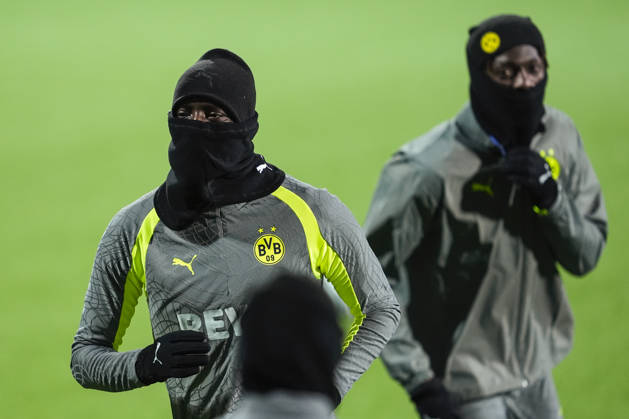 Soccer, Champions League 2026–2027, Bodo Glimt, Borussia Dortmund, Bodo, October 13, 2026: Borussia Dortmund trains at Aspmyra Stadium, the day of the Champions League soccer match between Bodo Glimt and Borussia Dortmund. Photo: Terje Pedersen, NTB, Bodo, Norway. EDITORIAL USE ONLY. RESTRICTED USE FOR BETTING COMPANIES. Copyright: xTerjexPedersenx xNTBx