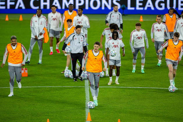 Football - UEFA Champions League - LASK v Liverpool FC - MD-1 LINZ, AUSTRIA - Tuesday, October 13, 2026: Liverpool s Florian Wirtz during a training session ahead of the UEFA Champions League 2026 27 League Phase MD2 match between LASK and Liverpool FC at the Oberösterreich Arena. (Photo by David Rawcliffe Propaganda) LINZ Oberösterreich Arena UPPER AUSTRIA AUSTRIA  Copyright: xDavidxRawcliffex P2026-10-13-LASK_Liverpool_MD-1_Training-23