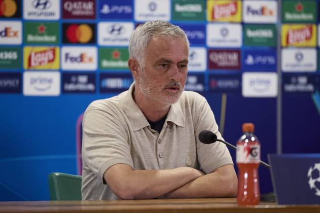 October 13, 2026, Rome, Italy: Coach Jose Mourinho (Real Madrid CF) attends a press conference, PK, Pressekonferenz on the eve of the UEFA Champions League 2026 2027 match between AS Roma and Real Madrid CF..Real Madrid CF is holding its pre-match press conference ahead of its second UEFA Champions League game. UEFA Champions League 2026 2027 - Real Madrid CF Press Conference In Rome, Italy - 13 Oct 2026  - ZUMAs197 20261013_aaa_s197_139 Copyright: xFedericoxTitonex