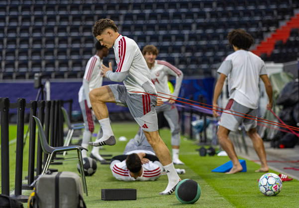 Football - UEFA Champions League - LASK v Liverpool FC - MD-1 LINZ, AUSTRIA - Tuesday, October 13, 2026: Liverpool s Florian Wirtz during a training session ahead of the UEFA Champions League 2026 27 League Phase MD2 match between LASK and Liverpool FC at the Oberösterreich Arena. (Photo by David Rawcliffe Propaganda) LINZ Oberösterreich Arena UPPER AUSTRIA AUSTRIA  Copyright: xDavidxRawcliffex P2026-10-13-LASK_Liverpool_MD-1_Training-41
