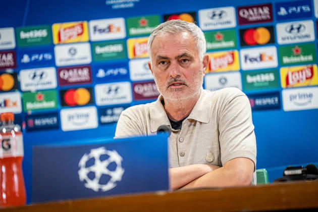Real Madrid C.F. Training Session And press conference, PK, Pressekonferenz - UEFA Champions League 2026 27 League Phase MD2 Jose Mourinho Head Coach of Real Madrid CF speaks to the media during the press conference on day ahead of the UEFA Champions League 2026 27 League Phase MD2 at at Olympic Stadium on October 13, 2026 in Rome, Italy Rome Olympic Stadium Lazio Italy Copyright: xGiuseppexMaffiax 261013_UCL_RealMadrid_pressconference_GM_09264