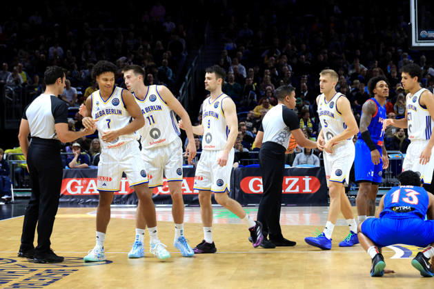 13.10.2026, Deutschland, GER, DEU, Basketball, Champions League (BCL), 1.Tag, Saison 2026 2027, Berlin, ALBA Berlin vs Igokea ALBA-Spielerkreis nordphoto GmbH Engler Berlin Uber-Arena Berlin Deutschland Copyright: xNordphotox xEnglerx