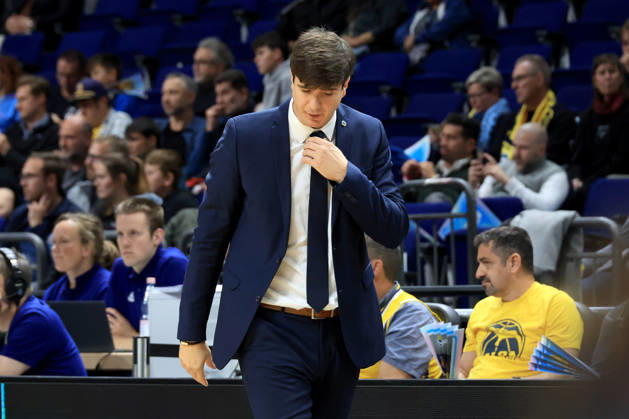 13.10.2026, Deutschland, GER, DEU, Basketball, Champions League (BCL), 1.Tag, Saison 2026 2027, Berlin, ALBA Berlin vs Igokea CHEFTRAINER Pedro Calles ( ALBA Berlin ) nordphoto GmbH Engler Berlin Uber-Arena Berlin Deutschland Copyright: xNordphotox xEnglerx