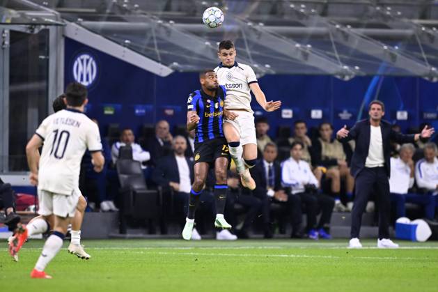 Inter Milan v Club Brugge - UEFA Champions League MILAN, ITALY - OCTOBER 13 : Tresoldi Nicolo forward of Club Brugge in action during the UEFA Champions League 2026 27 League Phase matchday 2 match between Inter Milan and Club Brugge on October 13, 2026 in Milan, Italy, 13 10 2026 Milan Italy  Copyright: xTomasxSiskx