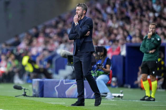 ESP: Atletico de Madrid v Manchester United, ManU FC. UEFA Champions League. Matchday 2. Michael Carrick, head coach of Manchester United during the UEFA Champions League match between Atletico de Madrid and Manchester United FC played at Riyadh Metropolitano Stadium on 13 Oct 2026 in Barcelona, Spain. kpng Copyright: xCesarxCebollax xPRESSINPHOTOx PS_2627_ATM_MANU_060