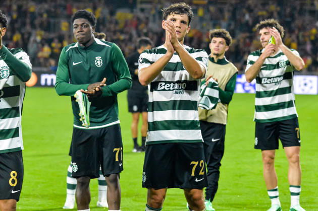 FOOTBALL : RC Lens vs Sporting Club Portugal - Ligue des Champions - Phase de Ligue - Journée 2 - 13 10 2026 Eduardo Quaresma (Sporting Club Portugal) LensFrance  Copyright: xBaptistexAutissierx