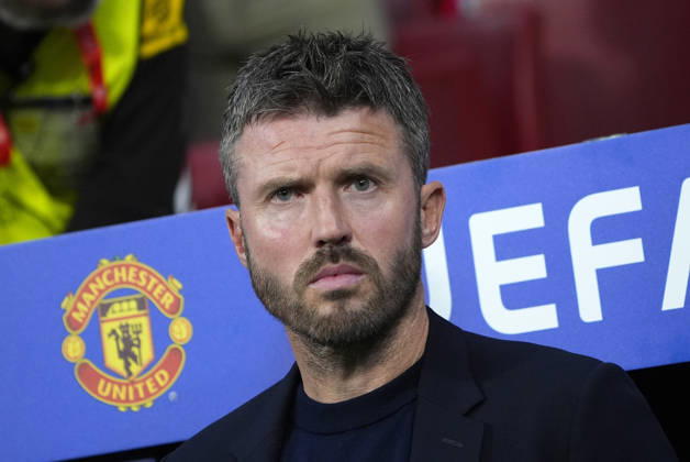 ATLETICO DE MADRID v Manchester United, ManU CHAMPIONS LEAGUE 2026 2027. LEAGUE PHASE. ROUND 2. Manchester United s coach Michael Carrick during Champions League 2026 2027, League Phase, match 2. October 13 ,2026. (ALTERPHOTOS Acero) MadridSpain  Copyright: xAcerox