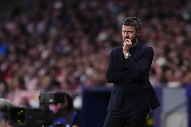 Atletico de Madrid v Manchester United, ManU - UEFA Champions League 2026 27 League Phase MD2 Michael Carrick head coach of Manchester United reacts during the UEFA Champions League 2026 27 League Phase MD2 match between Atletico de Madrid and Manchester United at Estadio Metropolitano on October 13, 2026 in Madrid, Spain. Madrid Spain  Copyright: xJosexBretonx originalFilename:bretonhernandez-atletico261013_npM4o.jpg