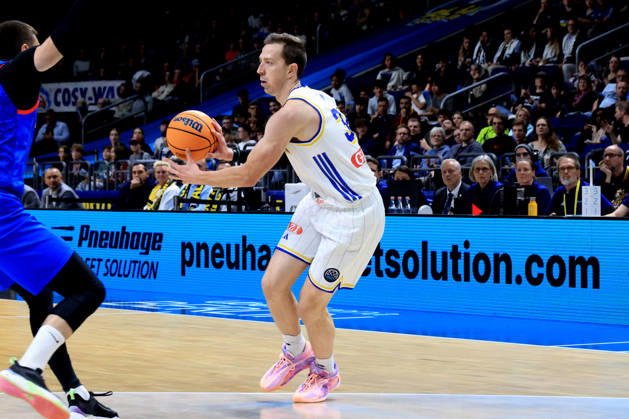 13.10.2026, Deutschland, GER, DEU, Basketball, Champions League (BCL), 1.Tag, Saison 2026 2027, Berlin, ALBA Berlin vs Igokea Justin Bean ( ALBA Berlin 34 ) nordphoto GmbH Engler Berlin Uber-Arena Berlin Deutschland Copyright: xNordphotox xEnglerx