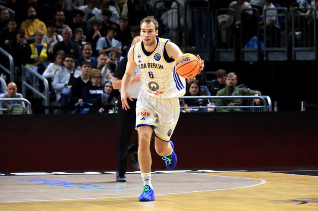 13.10.2026, Deutschland, GER, DEU, Basketball, Champions League (BCL), 1.Tag, Saison 2026 2027, Berlin, ALBA Berlin vs Igokea MALTE DELOW ( ALBA Berlin 6 ) nordphoto GmbH Engler Berlin Uber-Arena Berlin Deutschland Copyright: xNordphotox xEnglerx