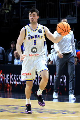 13.10.2026, Deutschland, GER, DEU, Basketball, Champions League (BCL), 1.Tag, Saison 2026 2027, Berlin, ALBA Berlin vs Igokea JONAS MATTISSECK ( ALBA Berlin 9 ) nordphoto GmbH Engler Berlin Uber-Arena Berlin Deutschland Copyright: xNordphotox xEnglerx
