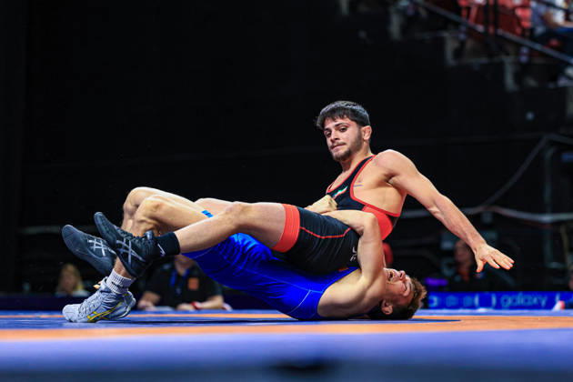 U23 World Championships 55kg GR - Armin Saadi Shamsipourhaji (IRI) df. Maxim Sarmanov (MDA)