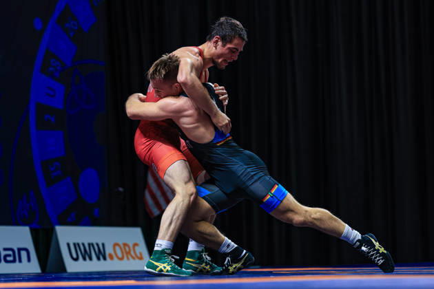 U23 World Championships 77kg GR - Dalgat Magomedov (CZE) df. Louis Lay (GER)