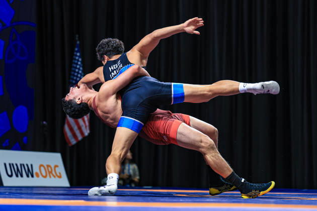 U23 World Championships 87kg GR - Orkhan Fizuli Hajiyev (AZE) df. Imur Temirbekov (KGZ)
