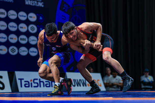 U23 World Championships 55kg GR - Vishvajit Ramchandra More (IND) df. Armin Saadi Shamsipourhaji (IRI)