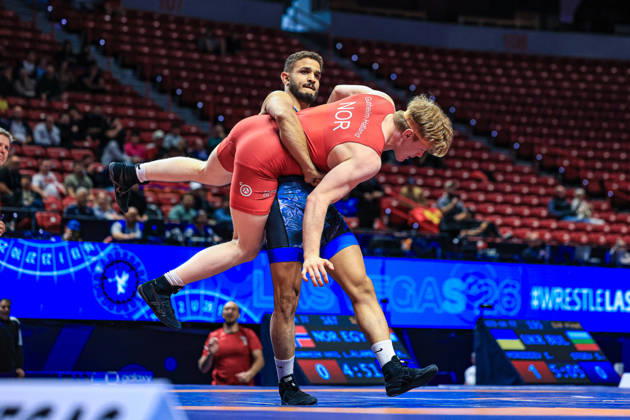 U23 World Championships 77kg GR - Moustafa Hussein Fathy Alameldin (EGY) df. Ludvig Herman Gunheim Hatland (NOR)