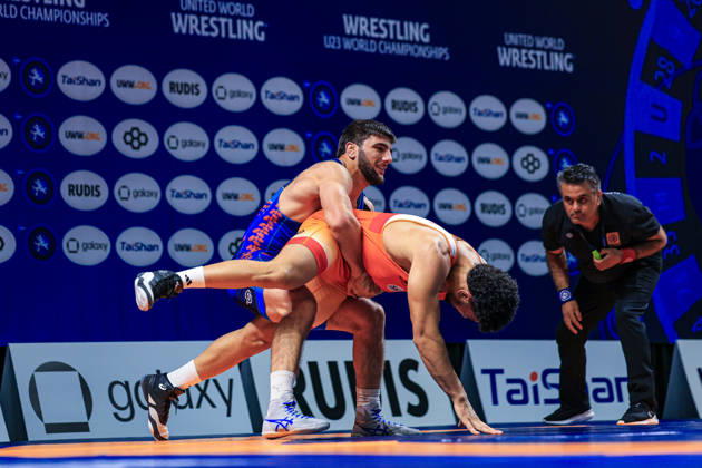 U23 World Championships 87kg GR - Vigen Nazaryan (ARM) df. Karan Kamboj (IND)