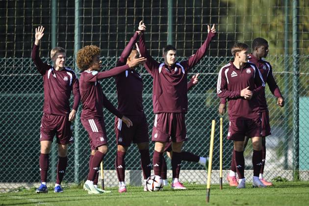 GNK Dinamo v RSC Anderlecht - UEFA Europa League Media Activities 14 10 2026 ZAGREB, CROATIA - OCTOBER 14 : players of RSC Anderlecht pictured during a training session ahead of the UEFA Europa League 2026 27 League Phase matchday 2 match between GNK Dinamo and RSC Anderlecht on October 14, 2026 in Zagreb, Croatia, 14 10 2026 Zagreb Croatia  Copyright: xNicoxVereeckenx
