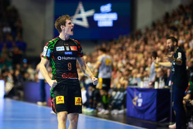 2026.10.14 Magdeburg Pilka reczna , Liga Mistrzow EHF , sezon 2026 27 SC Magdeburg -Industria Kielce N z Oskar Vind Rasmussen Foto Tomasz Fafara PressFocus 2026.10.14 Magdeburg Handball , EHF Champions League , 2026 2027 season SC Magdeburg - Industria Kielce Oskar Vind Rasmussen Credit: Tomasz Fafara PressFocus NEWSPIX.PL --- newspix.pl 