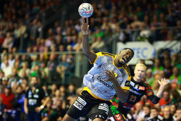 2026.10.14 Magdeburg Pilka reczna , Liga Mistrzow EHF , sezon 2026 27 SC Magdeburg -Industria Kielce N z Dylan Nahi Foto Tomasz Fafara PressFocus 2026.10.14 Magdeburg Handball , EHF Champions League , 2026 2027 season SC Magdeburg - Industria Kielce Dylan Nahi Credit: Tomasz Fafara PressFocus NEWSPIX.PL --- newspix.pl 