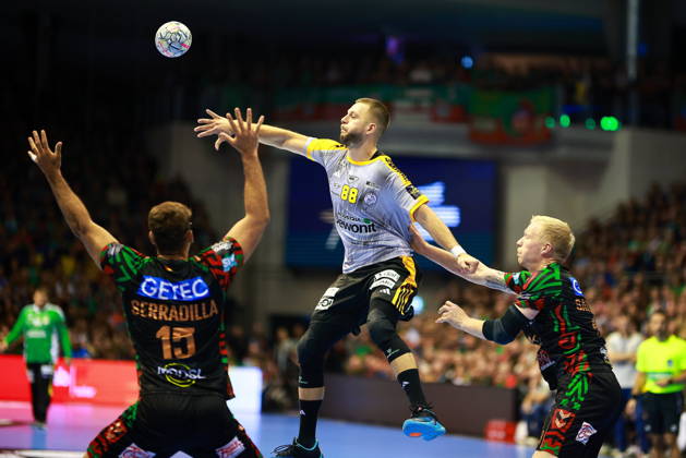 2026.10.14 Magdeburg Pilka reczna , Liga Mistrzow EHF , sezon 2026 27 SC Magdeburg -Industria Kielce N z Aleks Vlah Foto Tomasz Fafara PressFocus 2026.10.14 Magdeburg Handball , EHF Champions League , 2026 2027 season SC Magdeburg - Industria Kielce Aleks Vlah Credit: Tomasz Fafara PressFocus NEWSPIX.PL --- newspix.pl 