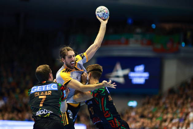 2026.10.14 Magdeburg Pilka reczna , Liga Mistrzow EHF , sezon 2026 27 SC Magdeburg -Industria Kielce N z Julien Bos Foto Tomasz Fafara PressFocus 2026.10.14 Magdeburg Handball , EHF Champions League , 2026 2027 season SC Magdeburg - Industria Kielce Julien Bos Credit: Tomasz Fafara PressFocus NEWSPIX.PL --- newspix.pl 