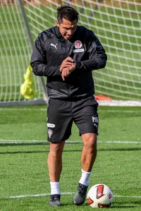 Trainer Marcel Rapp ( Pauli ) Deutschland , Hamburg , Trainingsgelände an der Kollaustrasse , Fussball , 2. Bundesliga , FC St Pauli
