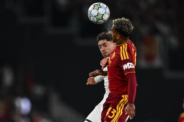 As Roma 14 10 2026 - Champions League Roma-Real Madrid foto Antonello Sammarco Image nella foto: Wesley-Federico Valverde 