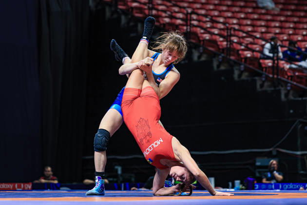 U23 World Championships 55kg WW - Everest Shea Leydecker (USA) df. Mihaela Samoil (MDA)