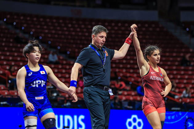 U23 World Championships 59kg WW - Hiunai Hurbanova (AZE) df. Natsuki Yamaguchi (JPN)