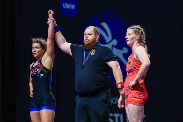 U23 World Championships 68kg WW - Gilbery Josefina Garcia Franco (VEN) df. Sophia Schaefle (GER)