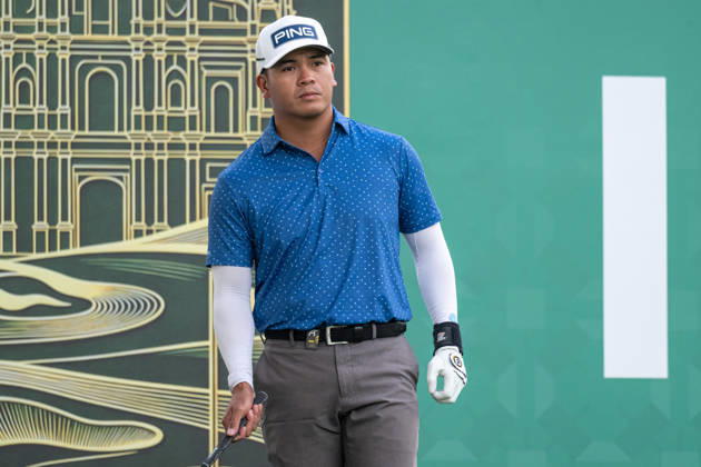 October 15, 2026, Coloane, Macao Sar, China: Justin QUIBAN, from The Philippines.Opening Round in the Macao Open Golf at Macau Golf & Country Club. Macau Open Golf Rd 1  - ZUMAr144 20261015_zap_r144_071 Copyright: xJaynexRussellx