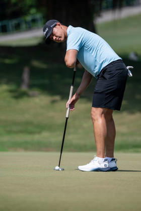 October 15, 2026, Coloane, Macao Sar, China: Hong KongÃ¢â‚¬â ¢s Matthew CHEUNG on the 9th green for their round.Opening Round in the Macao Open Golf at Macau Golf & Country Club. Coloane China - ZUMAr144 20261015_zap_r144_160 Copyright: xJaynexRussellx