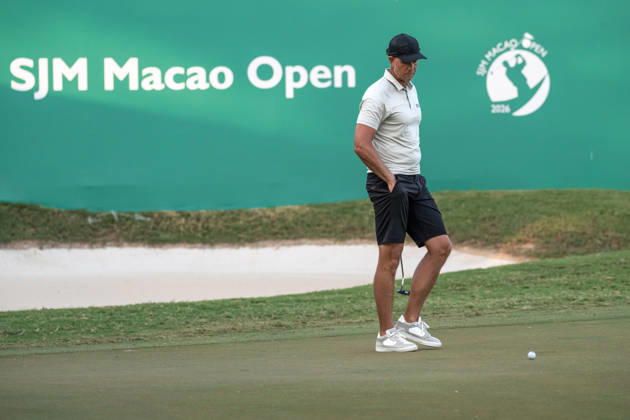 October 15, 2026, Coloane, Macao Sar, China: Henrik STENSON from Sweden on the 18th Green to finish his round -5 par..Opening Round in the Macao Open Golf at Macau Golf & Country Club. Macau Open Golf Rd 1  - ZUMAr144 20261015_zap_r144_182 Copyright: xJaynexRussellx