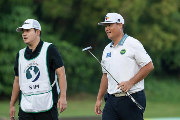 October 15, 2026, Coloane, Macao Sar, China: KoreaÃ¢â‚¬â ¢s, Sungjae IM, makes his round equal 1st with -6 par on the 18th hole..Opening Round in the Macao Open Golf at Macau Golf & Country Club. Coloane China - ZUMAr144 20261015_zap_r144_195 Copyright: xJaynexRussellx