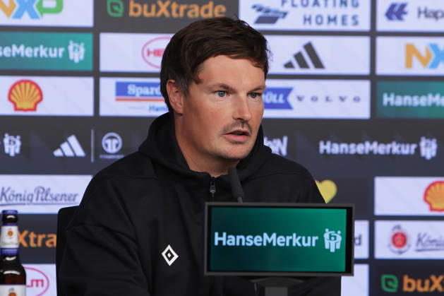 2026.10.15 xfsx Fussball 1. Bundesliga Hamburger Sportverein - Pressekonferenz Trainer Merlin Polzin (Hamburger SV) Copyright: HMBxMedia FernandoxSoares