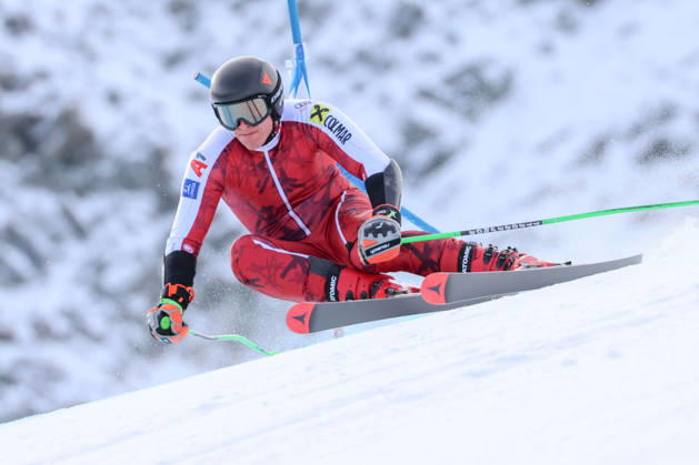 ALPINE SKIING - Ski Austria, training SOELDEN,AUSTRIA,15.OCT.26 - ALPINE SKIING - Ski Austria, giant slalom, training and qualification. Image shows Raphael Haaser (AUT).  GEPAxpictures xMathiasxMandl