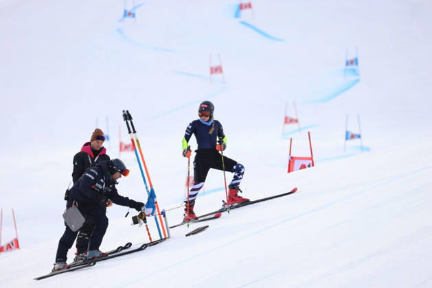 ALPINE SKIING - Ski Austria, training SOELDEN,AUSTRIA,15.OCT.26 - ALPINE SKIING - Ski Austria, giant slalom, training and qualification. Image shows Mikaela Shiffrin (USA).  GEPAxpictures xMathiasxMandl