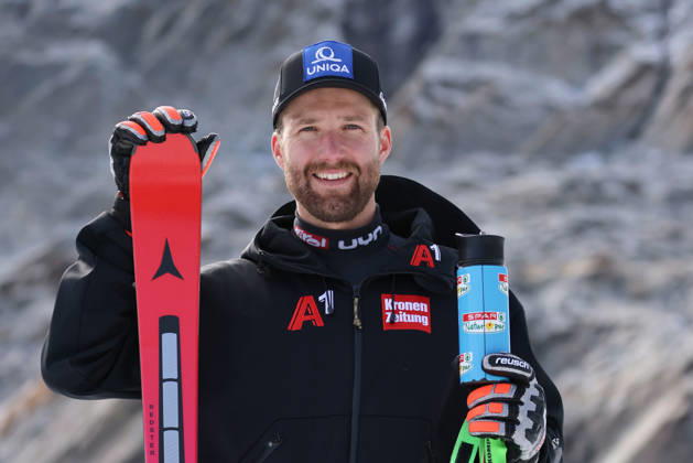 ALPINE SKIING - Ski Austria, training SOELDEN,AUSTRIA,15.OCT.26 - ALPINE SKIING - Ski Austria, giant slalom, training and qualification. Image shows Marco Schwarz (AUT).  GEPAxpictures xMathiasxMandl