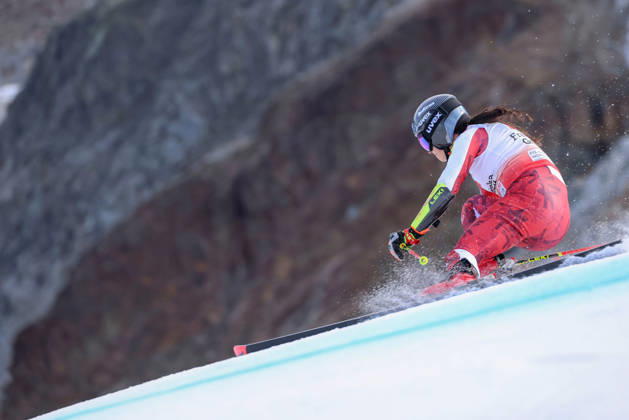 ALPINE SKIING - Ski Austria, training SOELDEN,AUSTRIA,15.OCT.26 - ALPINE SKIING - Ski Austria, giant slalom, training and qualification. Image shows a feature of Franziska Gritsch (AUT).  GEPAxpictures xMathiasxMandl