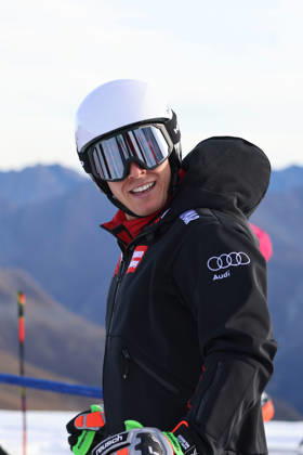 ALPINE SKIING - Ski Austria, training SOELDEN,AUSTRIA,15.OCT.26 - ALPINE SKIING - Ski Austria, giant slalom, training and qualification. Image shows Lukas Feurstein (AUT).  GEPAxpictures xMathiasxMandl