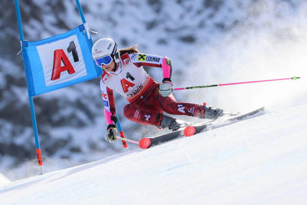 ALPINE SKIING - Ski Austria, training SOELDEN,AUSTRIA,15.OCT.26 - ALPINE SKIING - Ski Austria, giant slalom, training and qualification. Image shows Natalie Falch (AUT).  GEPAxpictures xMathiasxMandl