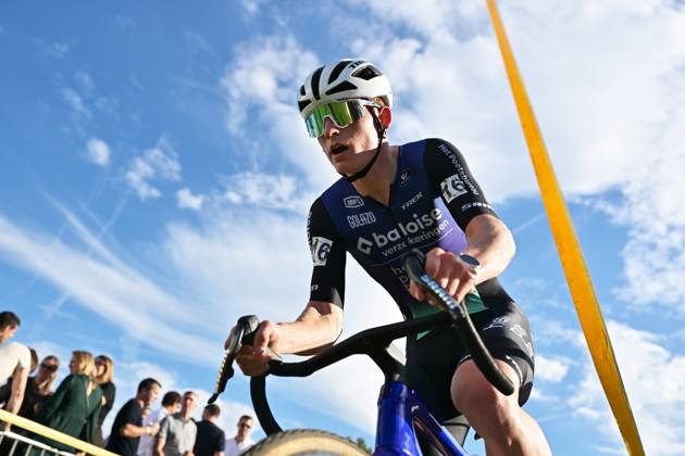Belgium s Arthur van den Boer pictured in action during the men elite race of the Kermiscross cyclocross cycling event, on Thursday 15 October 2026, in Ardooie. DAVIDxPINTENS  x189895268x