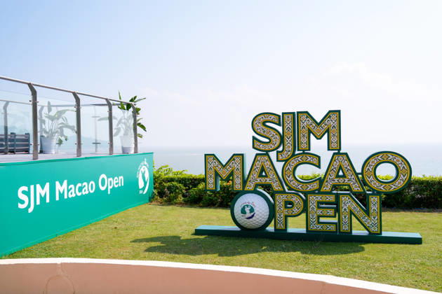 SJM Macau Open 2026 - Day 1 A sign for the SJM Macau Open 2026 golf tournament at the Macau golf and country club on October 15, 2026 in Macau. (Photo by Vernon Yuen Nexpher Images) MACAU