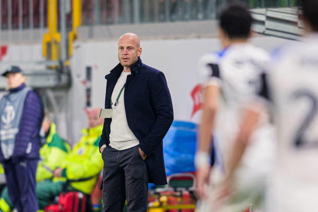 261015 Head coach Andreas Brännström of Mjällby during the UEFA Conference League football match between Mjällby and Inter Club d Escaldes on October 15, 2026 in Helsingborg. Photo: Christoffer Borg Mattisson BILDBYRÅN COP 261 CB0562 fotboll football soccer fotball uefa conference league conference league mjällby in bbeng fotboll football soccer fotball uefa conference league conference league mjällby in bbeng Copyright: CHRISTOFFERxBORGxMATTISSON BB261015CB035