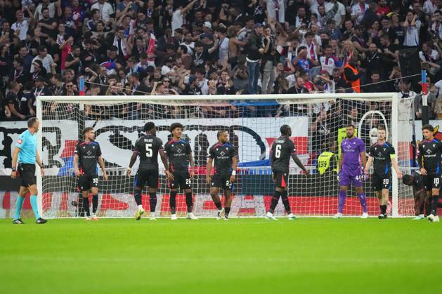 Crystal Palace go 1-0 behind Lyon v Crystal Palace, UEFA Europa League, Football, Groupama Stadium, Lyon, France - 15 Oct 2026Lyon Groupama Stadium France  Copyright: xDavexWinter Shutterstockx 17218159z