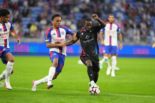 Tyrick Mitchell of Crystal Palace Lyon v Crystal Palace, UEFA Europa League, Football, Groupama Stadium, Lyon, France - 15 Oct 2026Lyon Groupama Stadium France  Copyright: xDavexWinter Shutterstockx 17218159ae